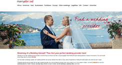 Desktop Screenshot of marryabroad.co.uk